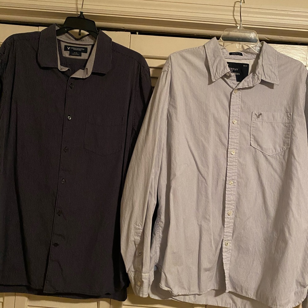 American Eagle XL button up shirts